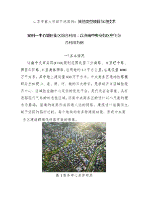 山东省重大项目节地案例：其他类型项目节地技术.docx