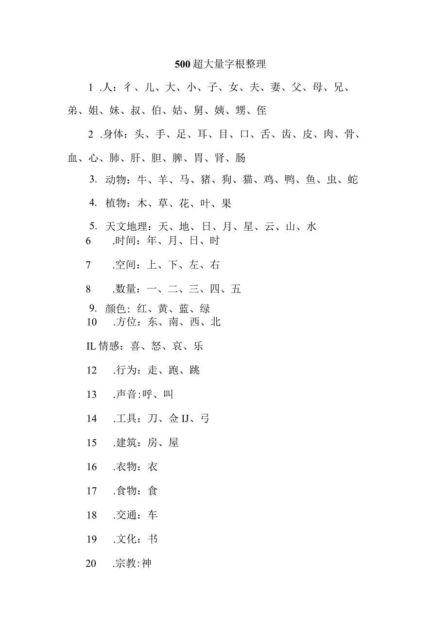 500超大量字根整理.docx_第1页