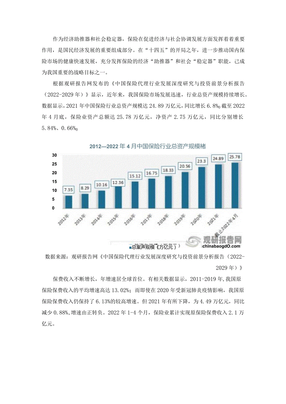 我国代理保险行业现状与趋势分析.docx_第2页