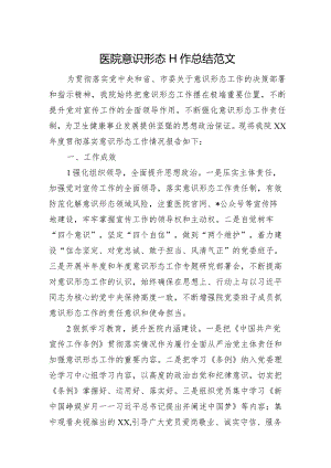 医院形态工作总结汇报报告.docx