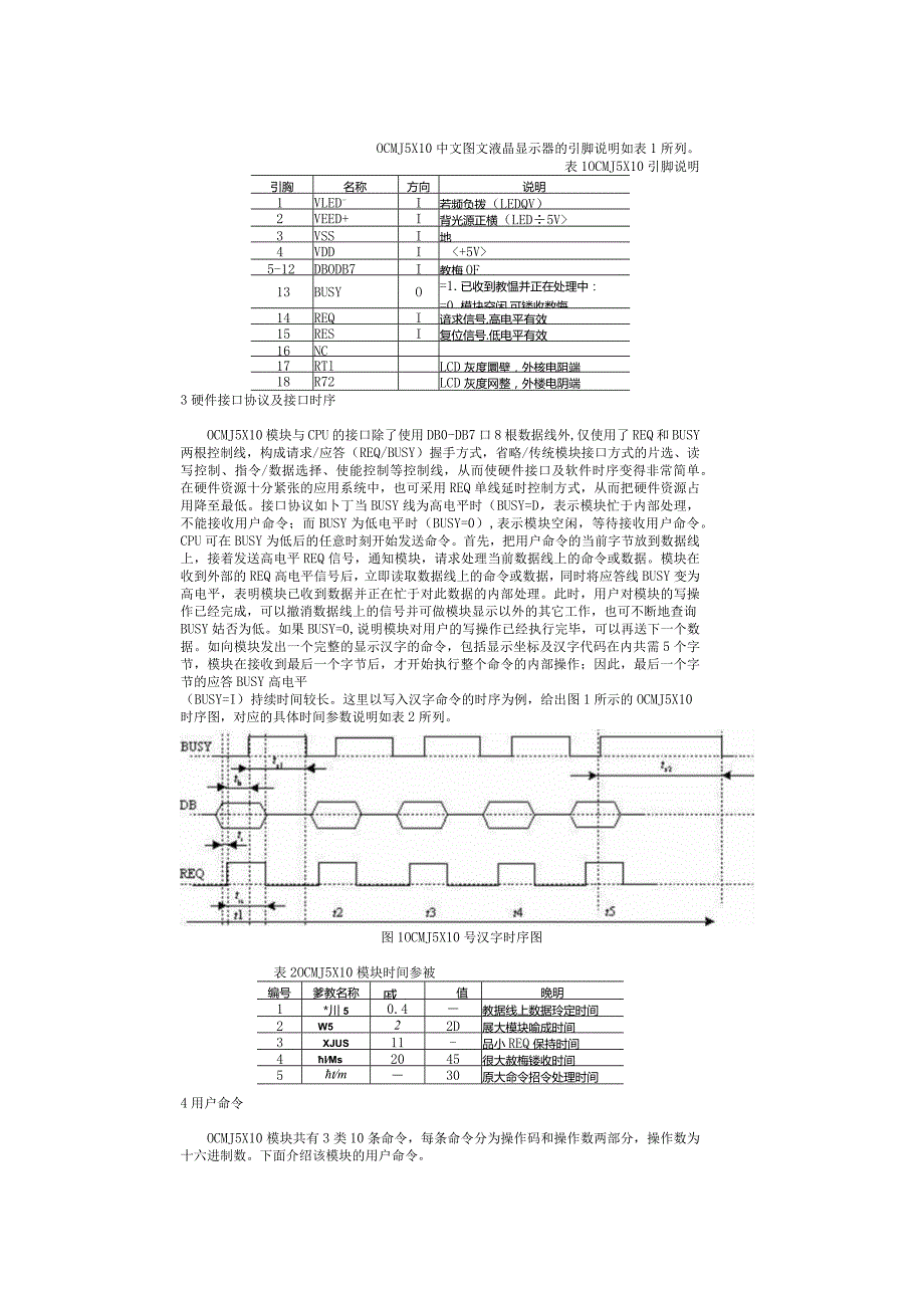 内含标准字库的中文液晶模块OCMJ5X10.docx_第2页