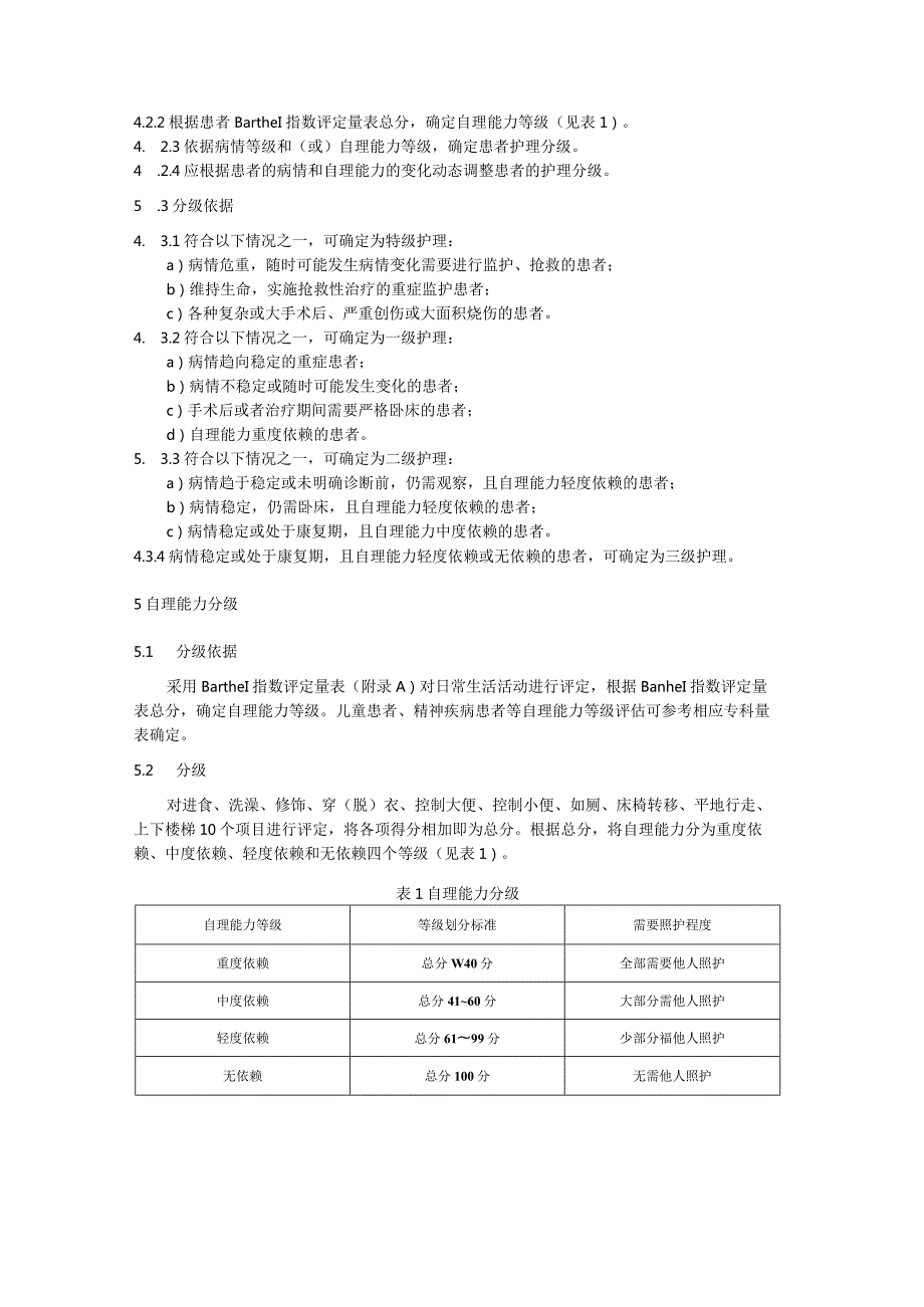 护理分级标准WST431—2023.docx_第2页