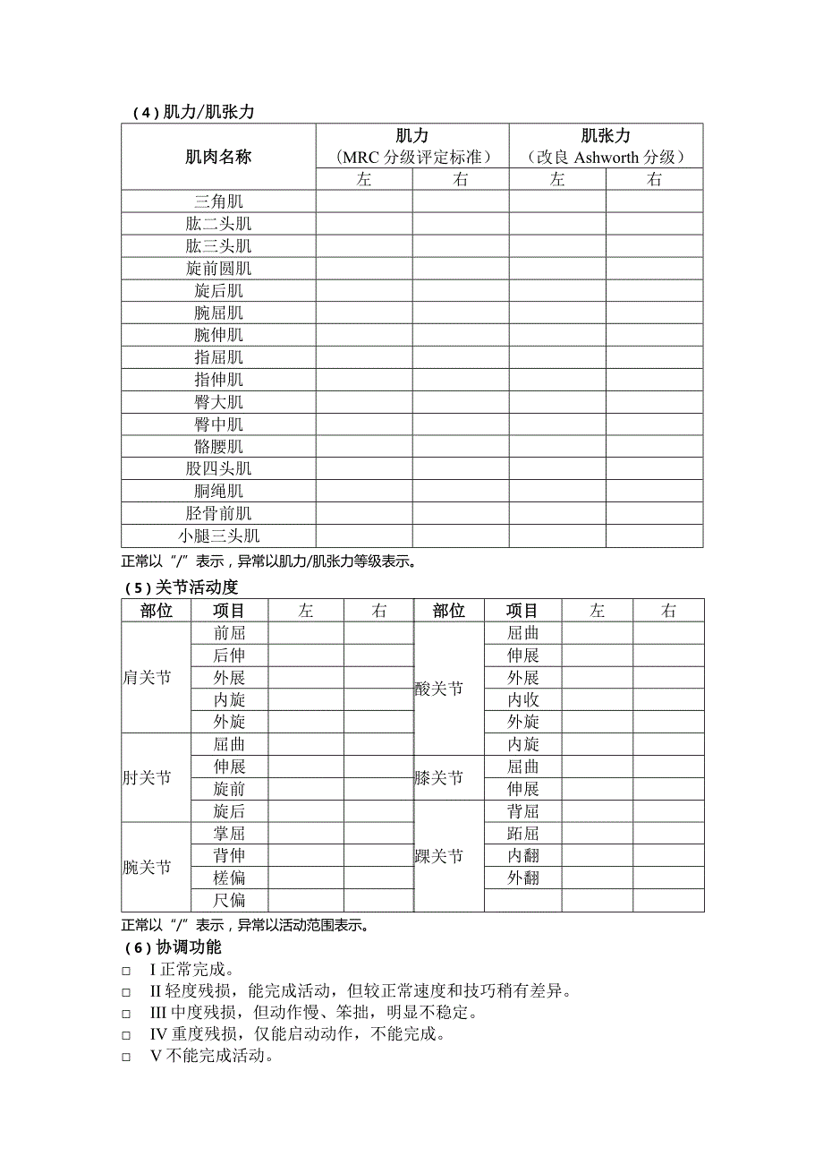 康复科评估表.docx_第2页