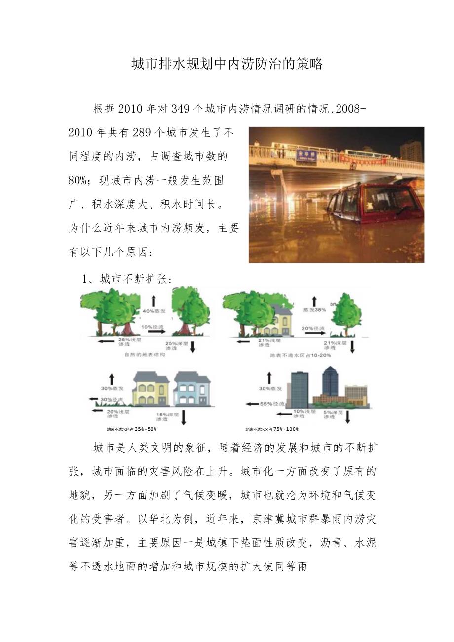 国外城市排水防涝经验借鉴.docx_第1页