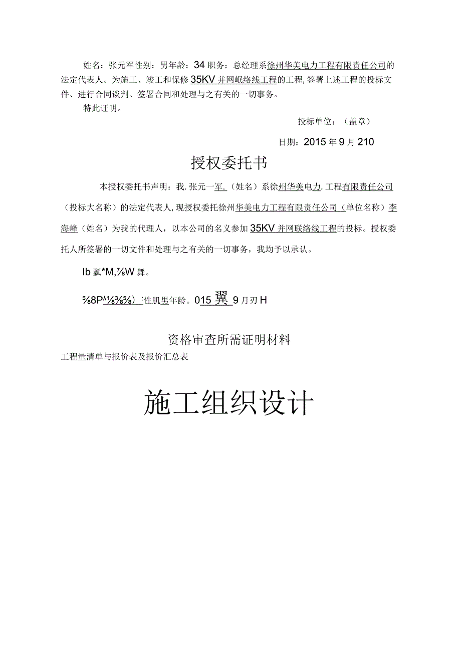 光伏发电项目投标文件.docx_第3页