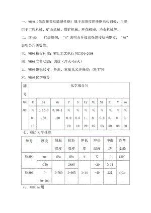 低焊接裂纹敏感性钢WH80性能分析.docx