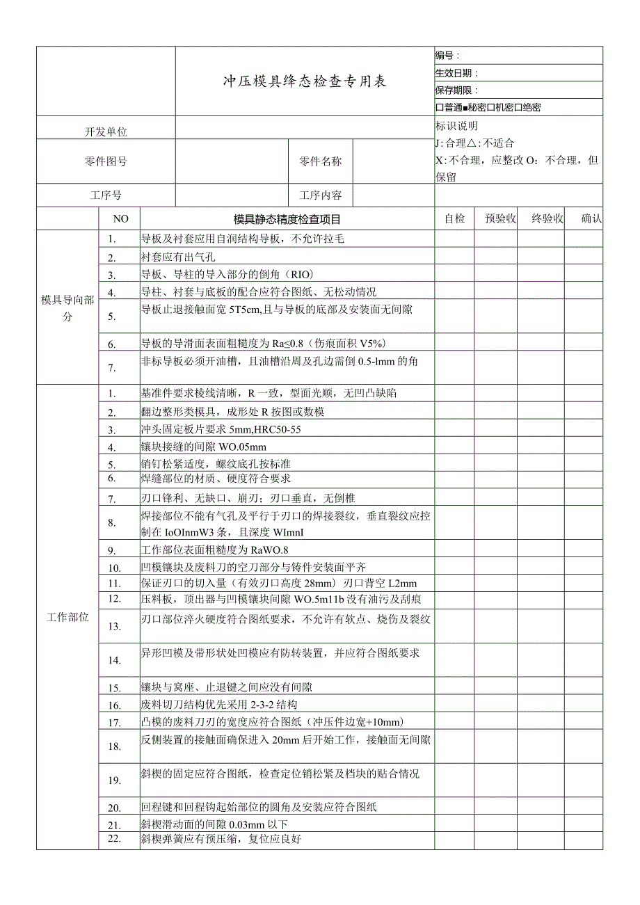 冲压模具认可报告.docx_第1页