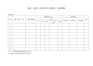 承租（使用）房管直管公房情况一览表模板.docx