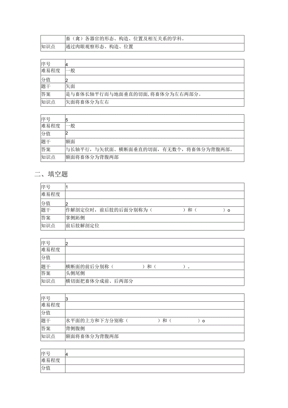 家畜解剖学期末考试复习题库.docx_第2页