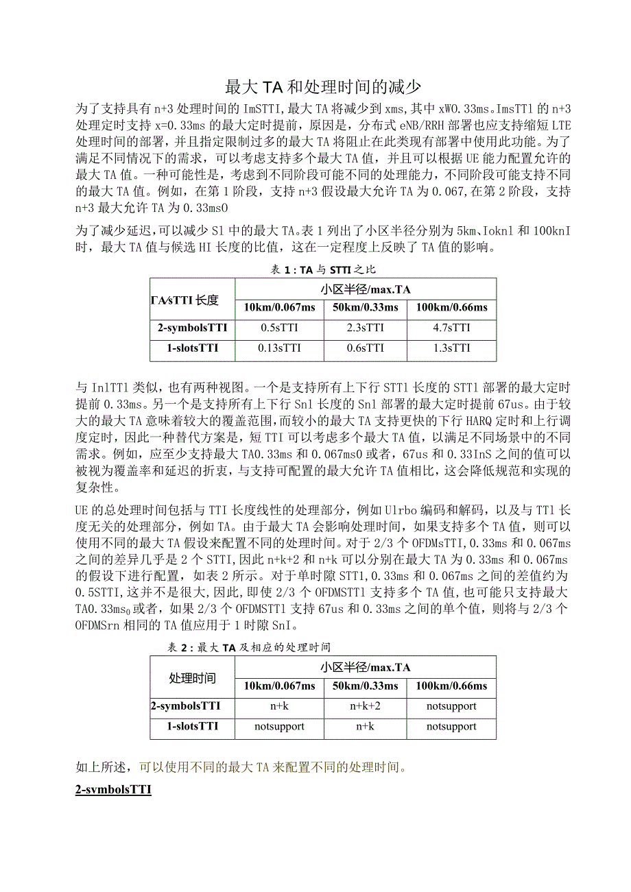 922-最大TA和处理时间的减少.docx_第1页