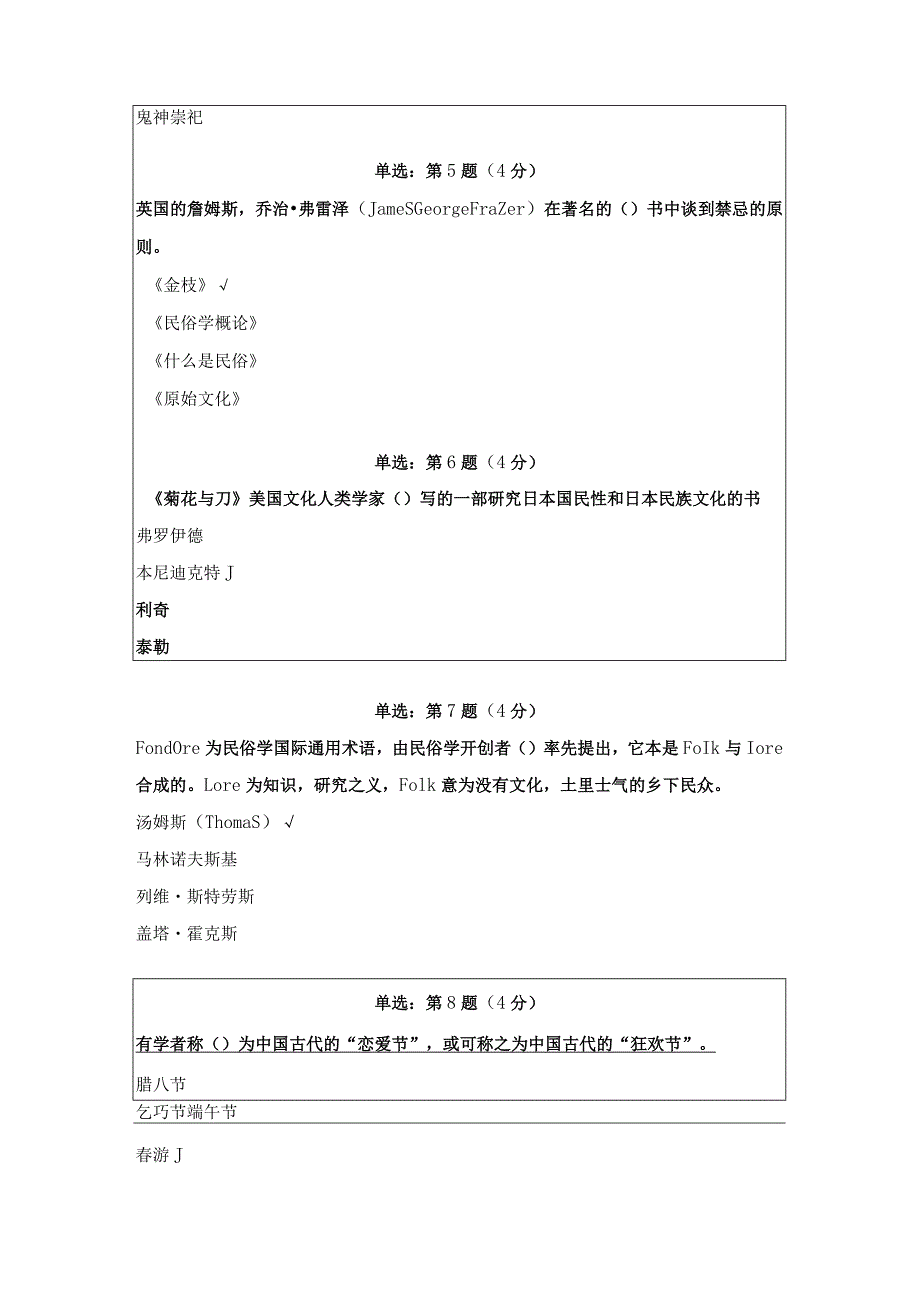 《精》北京师范大学网络教育0048民俗学在线作业一、二、三作业答案.docx_第2页