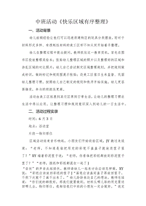 中班活动《快乐区域有序整理》.docx