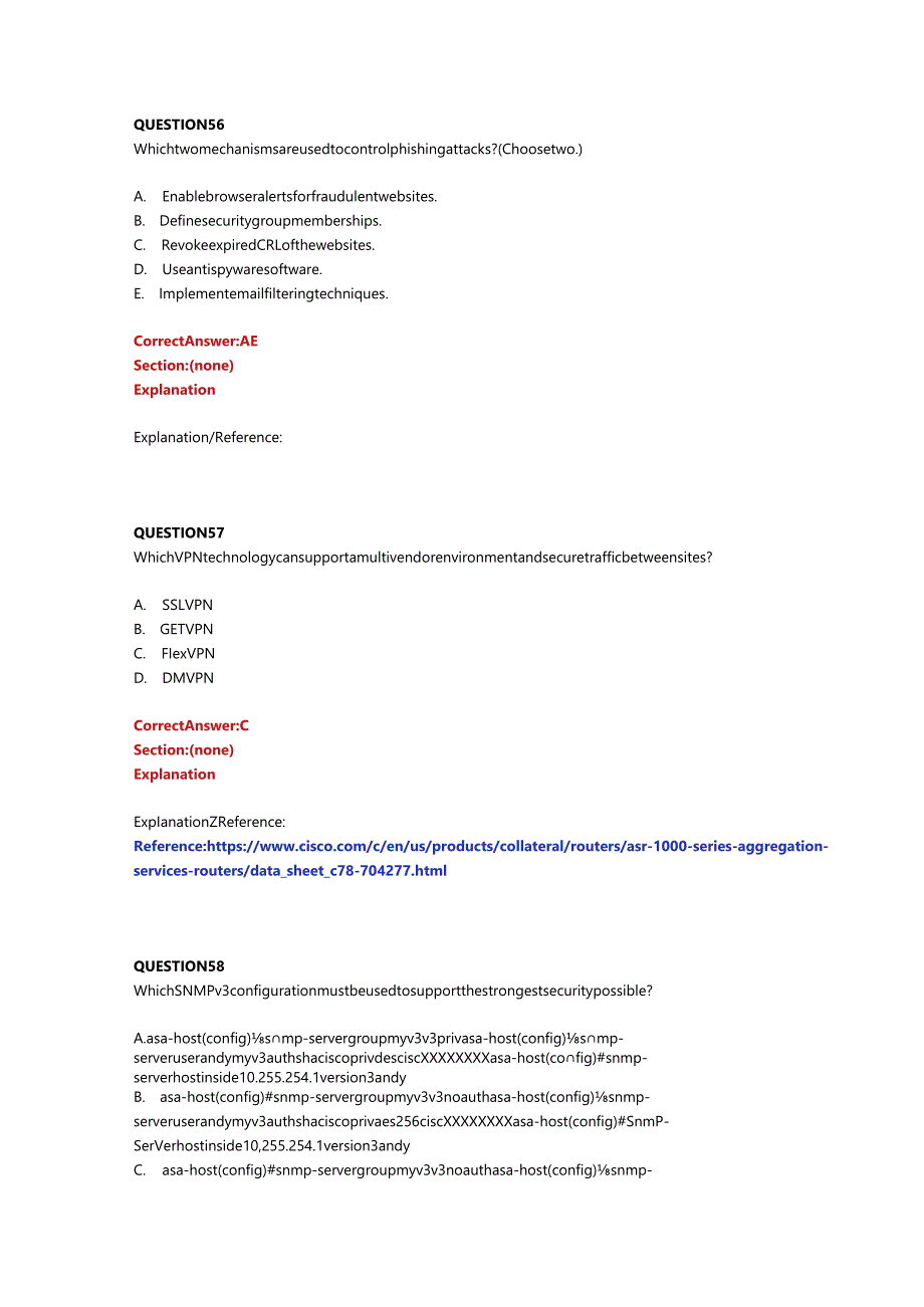 CCNP&CCIE Security SCOR思科认证网络工程师题库2.docx_第3页