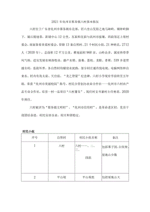 2021年化州市那务镇六村基本情况.docx