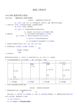 2022年一建《建筑实务》考前必背(附知识点).docx