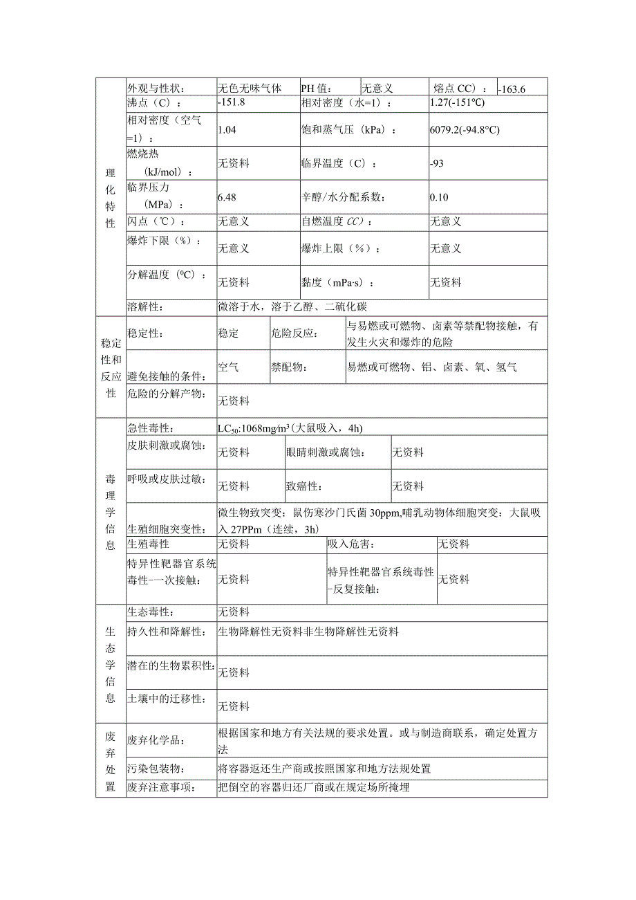 一氧化氮的安全技术说明书.docx_第3页