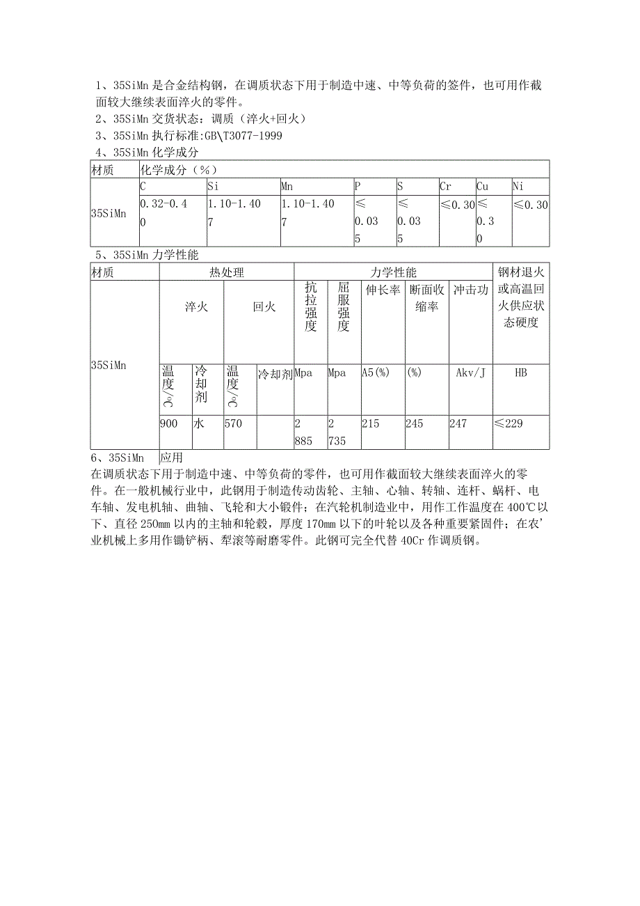 35SiMn淬火温度35SiMn回火温度.docx_第1页