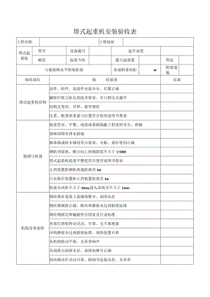 SA-C5-6塔式起重机安装验收表.docx