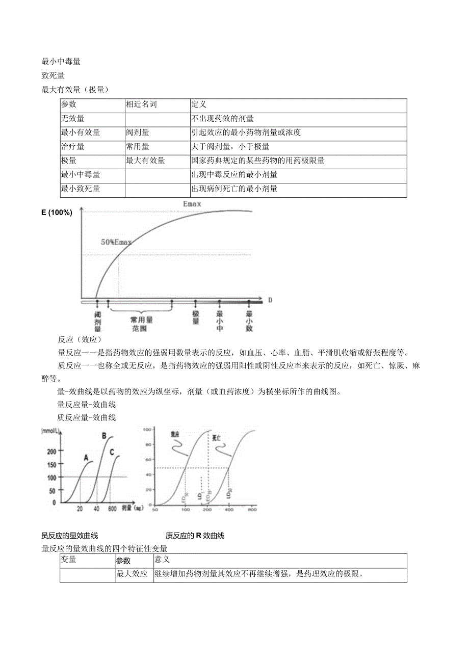 中西医结合药理学-药物作用的基本原理课程讲义及练习题.docx_第3页