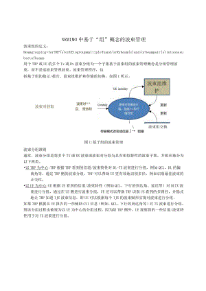 890-NR MIMO中基于“组”概念的波束管理.docx