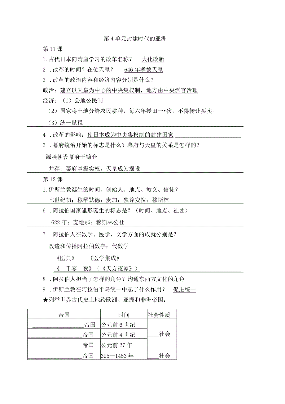 九上11—21课学案知识点答案.docx_第1页