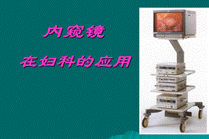 腹腔镜在妇科的应用图文.ppt