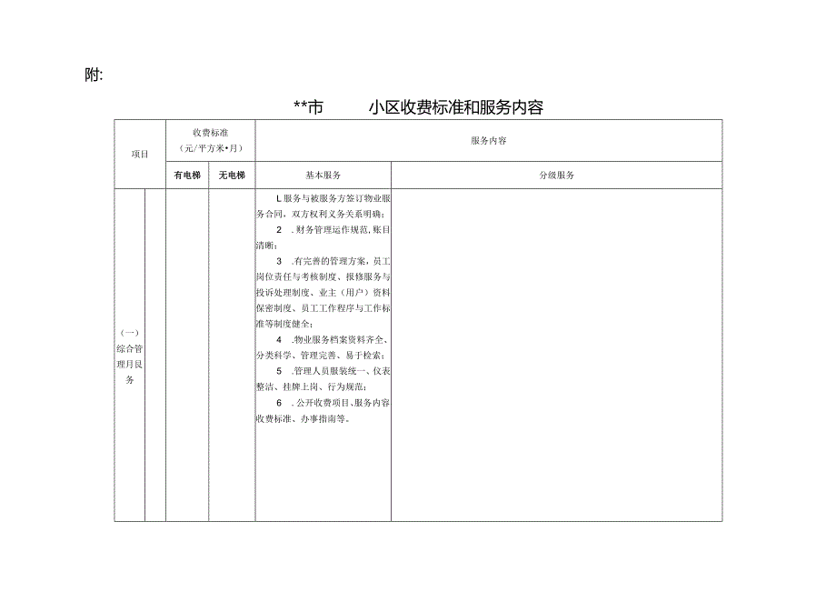 物业服务和车辆停放保管服务收费备案.docx_第3页