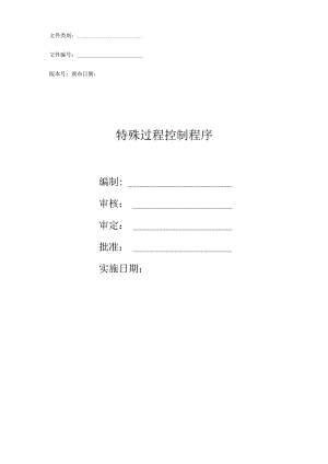 特殊过程控制程序.docx