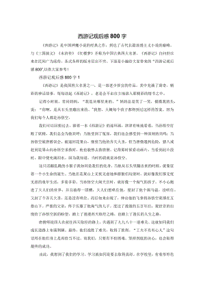 西游记观后感800字.docx