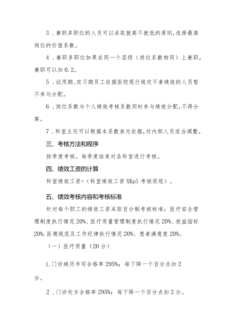 医院妇孺国医堂绩效考核方案.docx_第3页