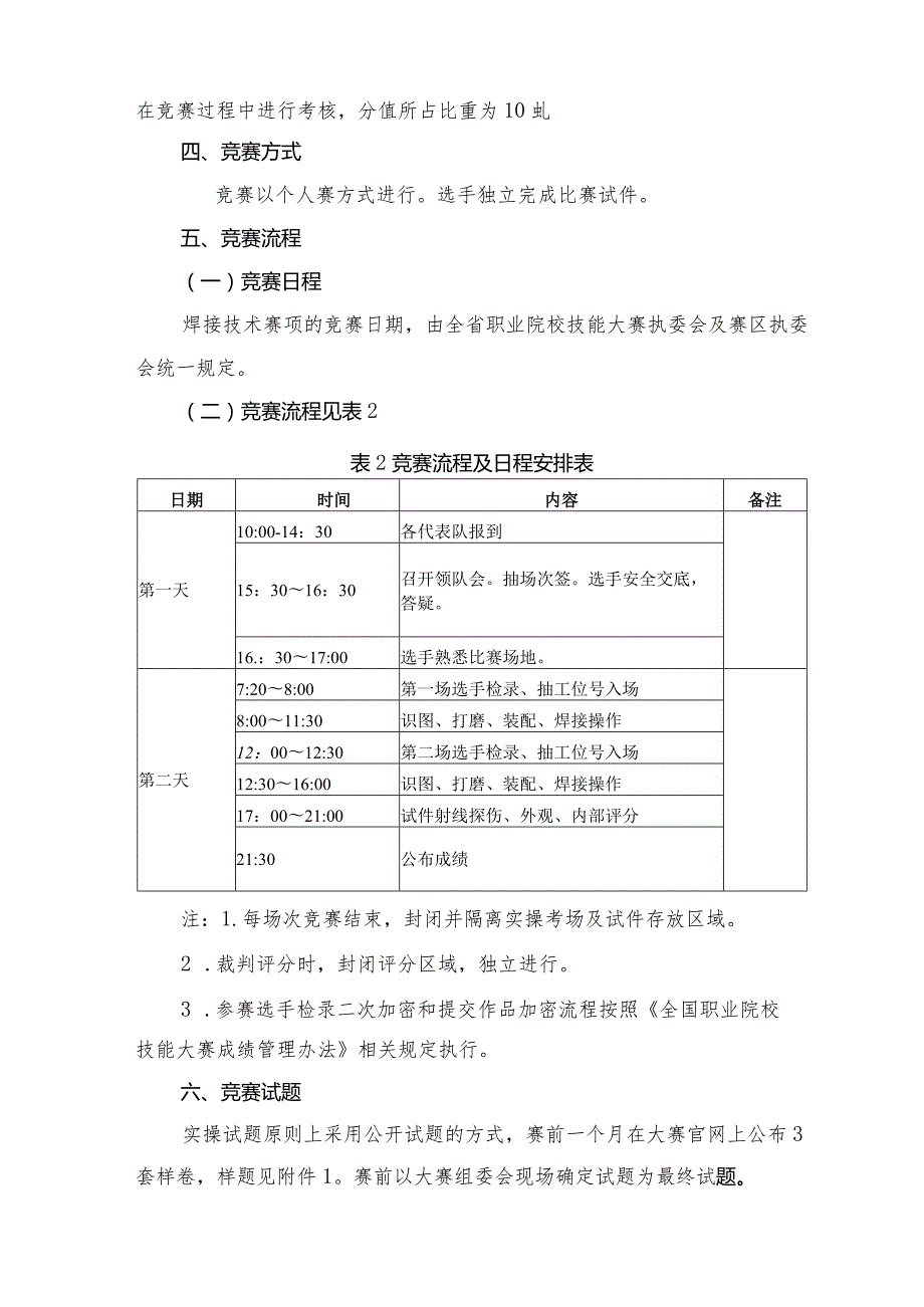 2018年全省职业院校技能大赛中职组“焊接技术”赛项规程.docx_第2页