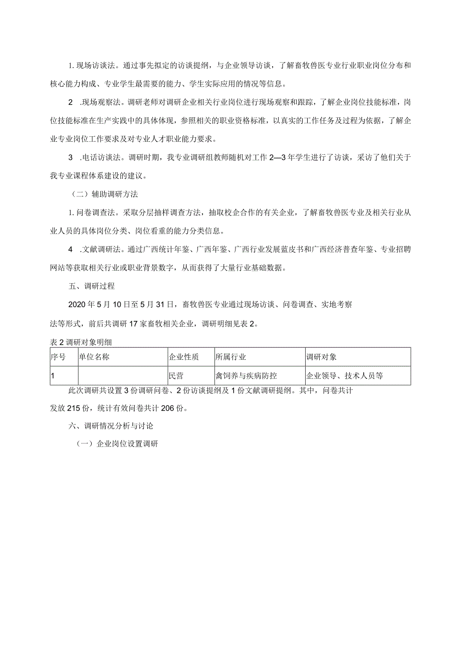 畜牧兽医专业职业岗位能力分析报告.docx_第2页