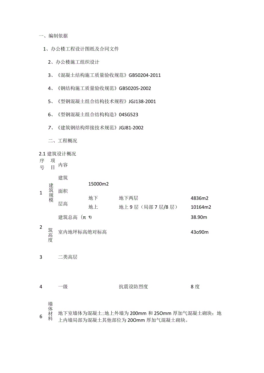 型钢梁混凝土紧急施工实施方案.docx_第1页