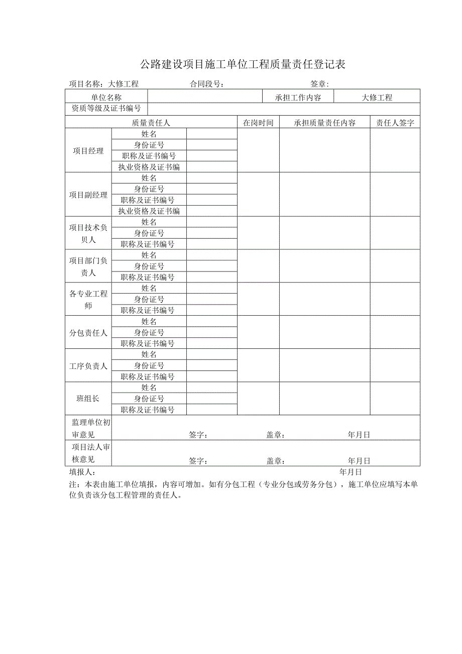 质量责任登记表.docx_第1页