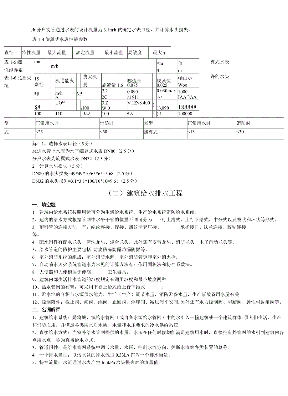 建筑给水排水工程试卷1.docx_第3页