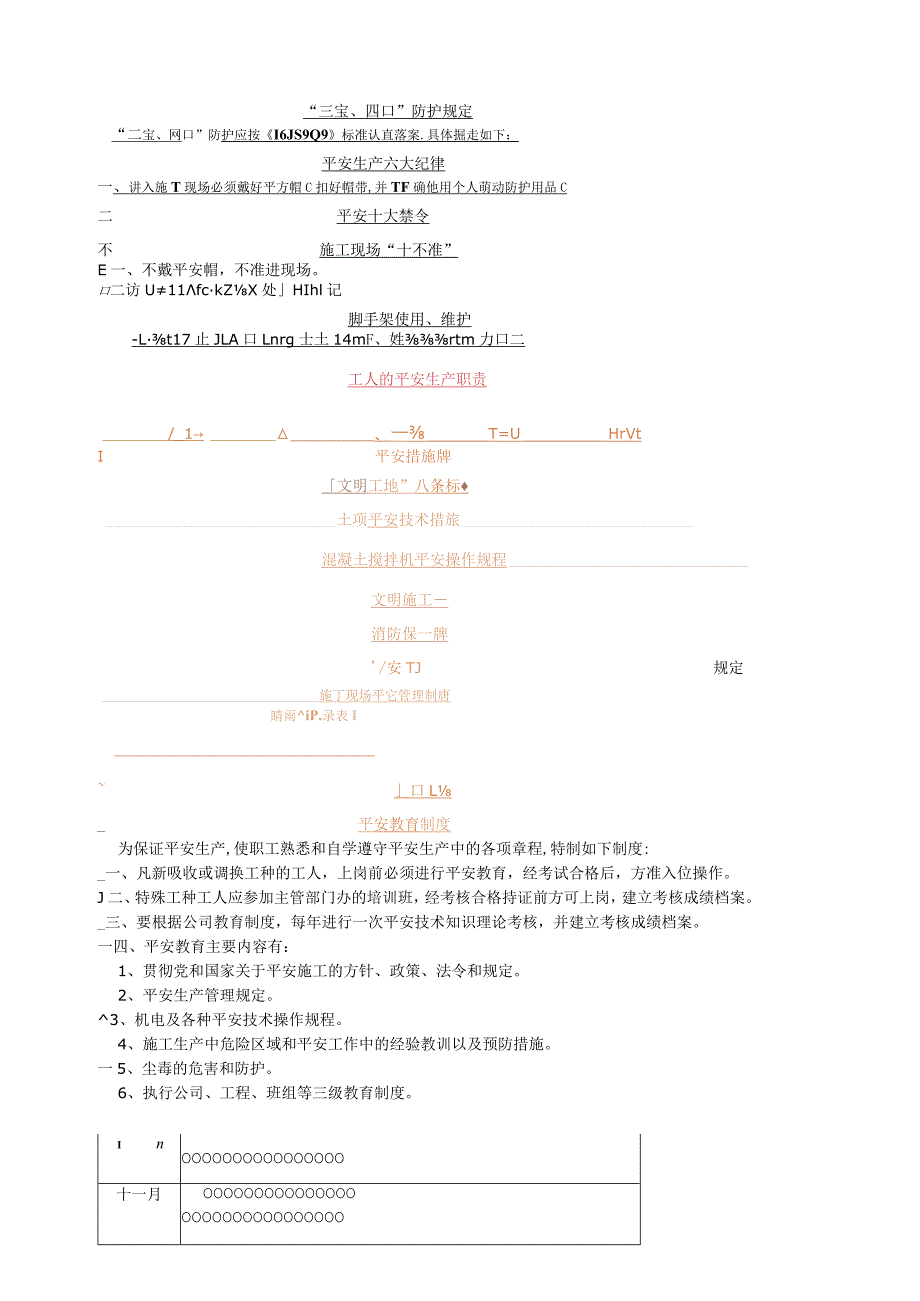 建筑施工工地安全文明标识牌.docx_第1页