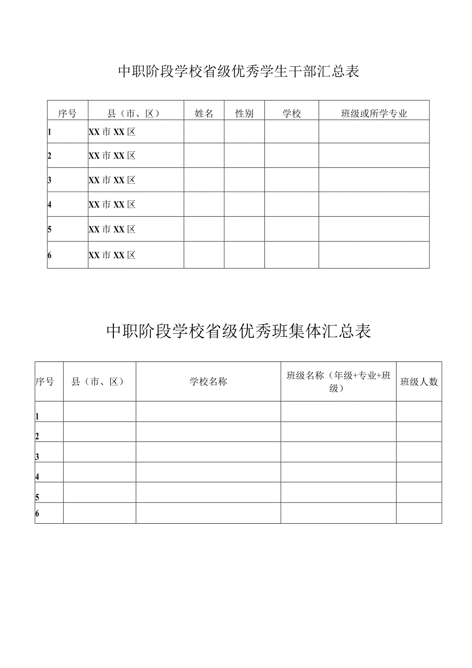 XX区职业中等专业学校关于202X学年度学生评优（省级）结果公示（2024年）.docx_第3页