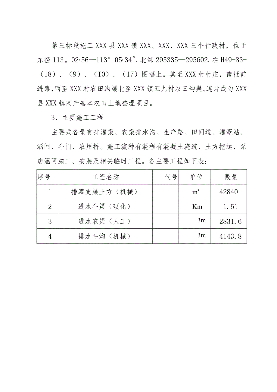 国家投资用省级投资监利县土地整理项目施工组织设计.docx_第3页