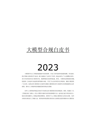 2023年大模型合规白皮书.docx