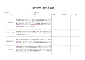 学校安全工作督查清单.docx