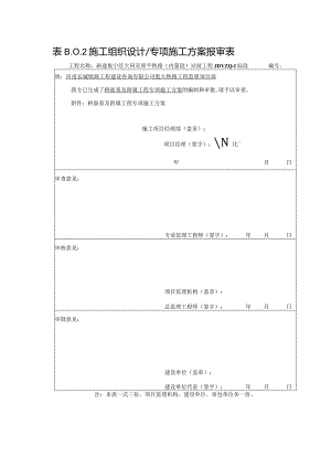 桥面系及附属工程专项方案审批表.docx