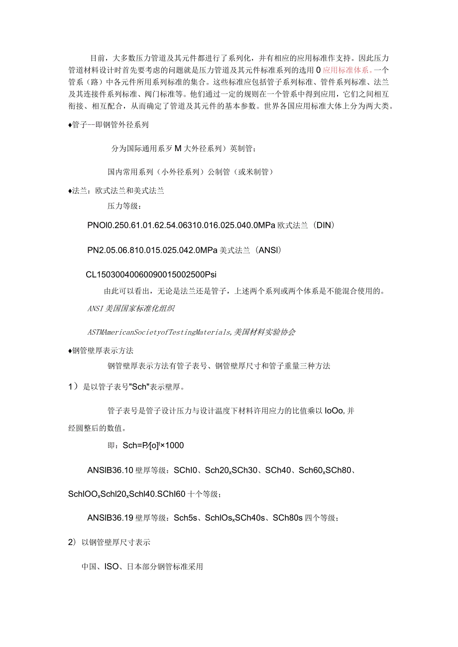 国际压力管道常用标准体系.docx_第1页