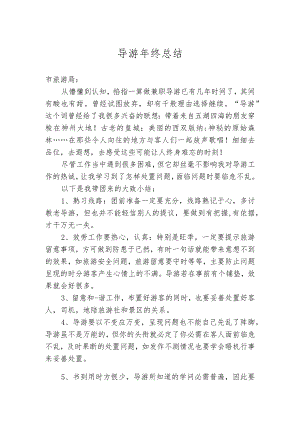 导游年终总结.docx