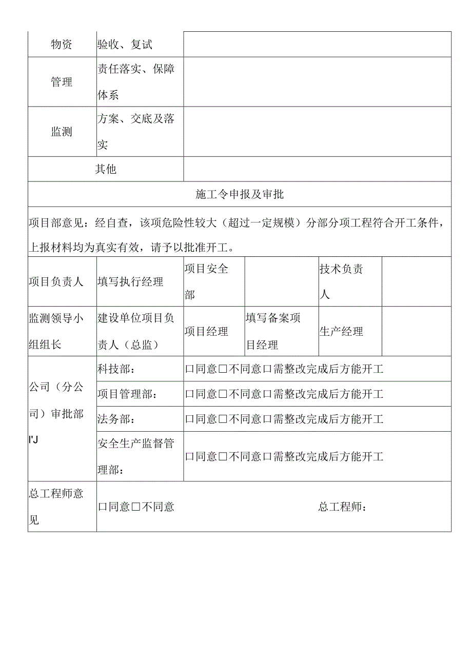 重大危险源工程施工开工令.docx_第2页