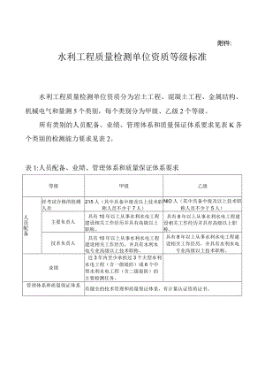 7-1水利工程质量检测单位资质等级标准.docx