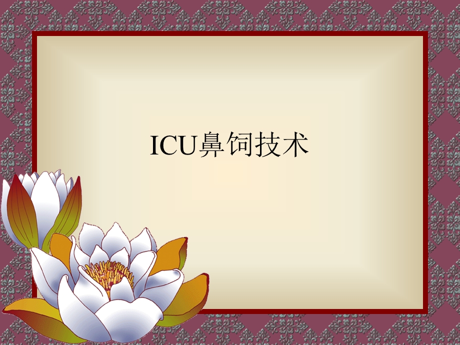 ICU鼻饲技术.ppt.ppt_第1页