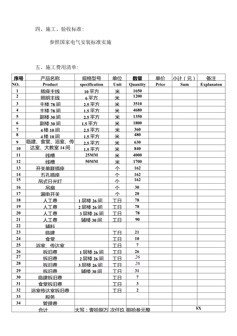 XX电气产品股份有限公司XX项目户内低压改造方案（2023年）.docx_第2页