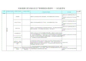 【安全生产全套表格资料-隐患排查标准】-3 露天采石场.docx