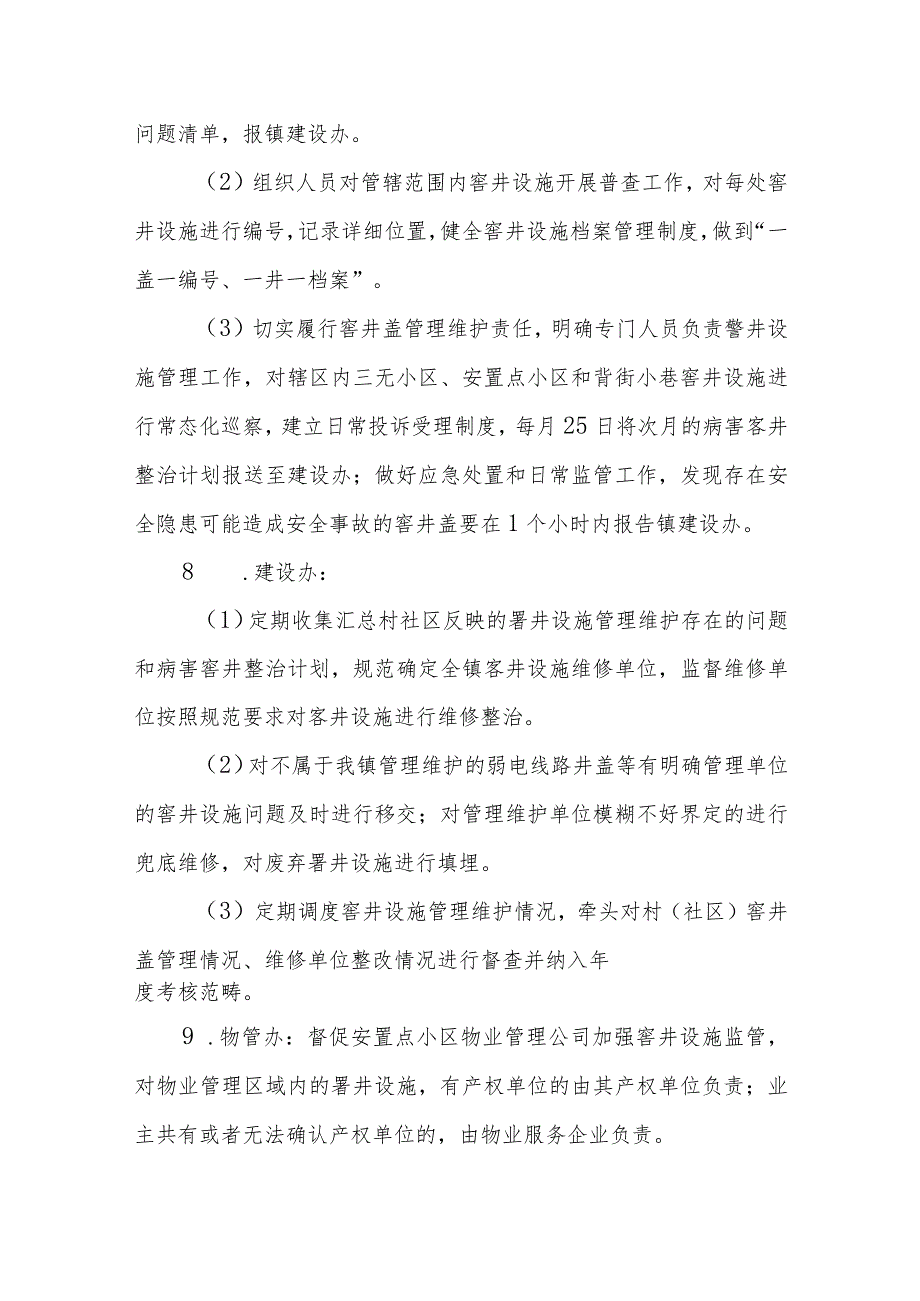 2023年XX镇窨井设施管理提升工作实施方案.docx_第3页