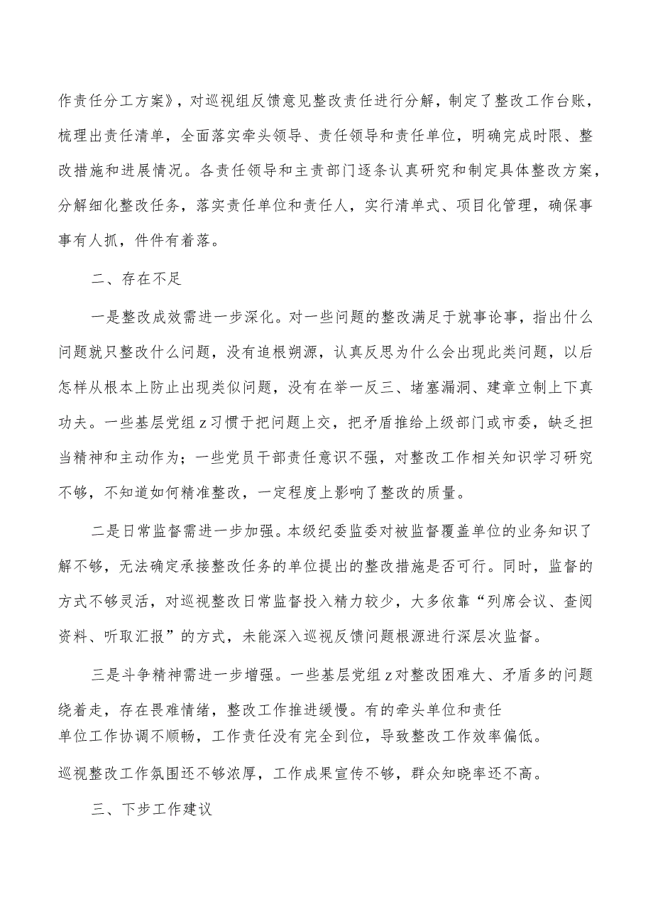 落实整改情况日常监督工作总结.docx_第2页